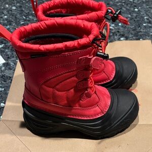 The North Face kids snow water proof winter boots size 13